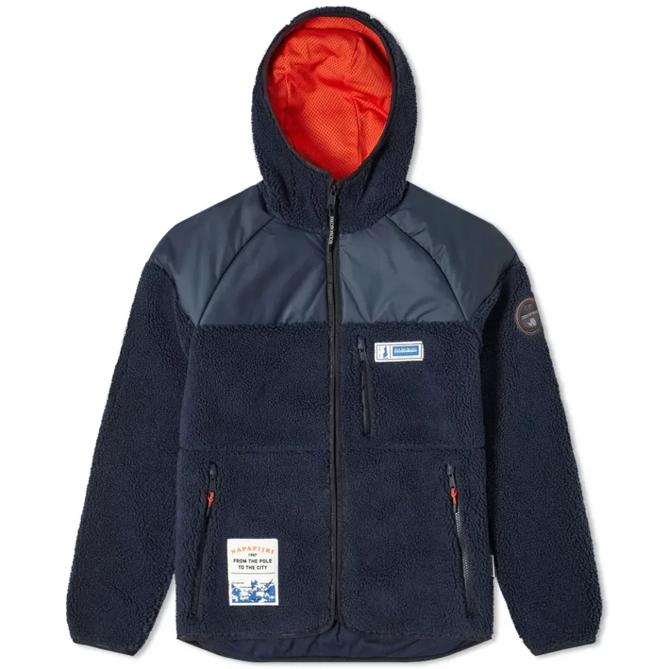 Borg Zip Up Fleece Jacket