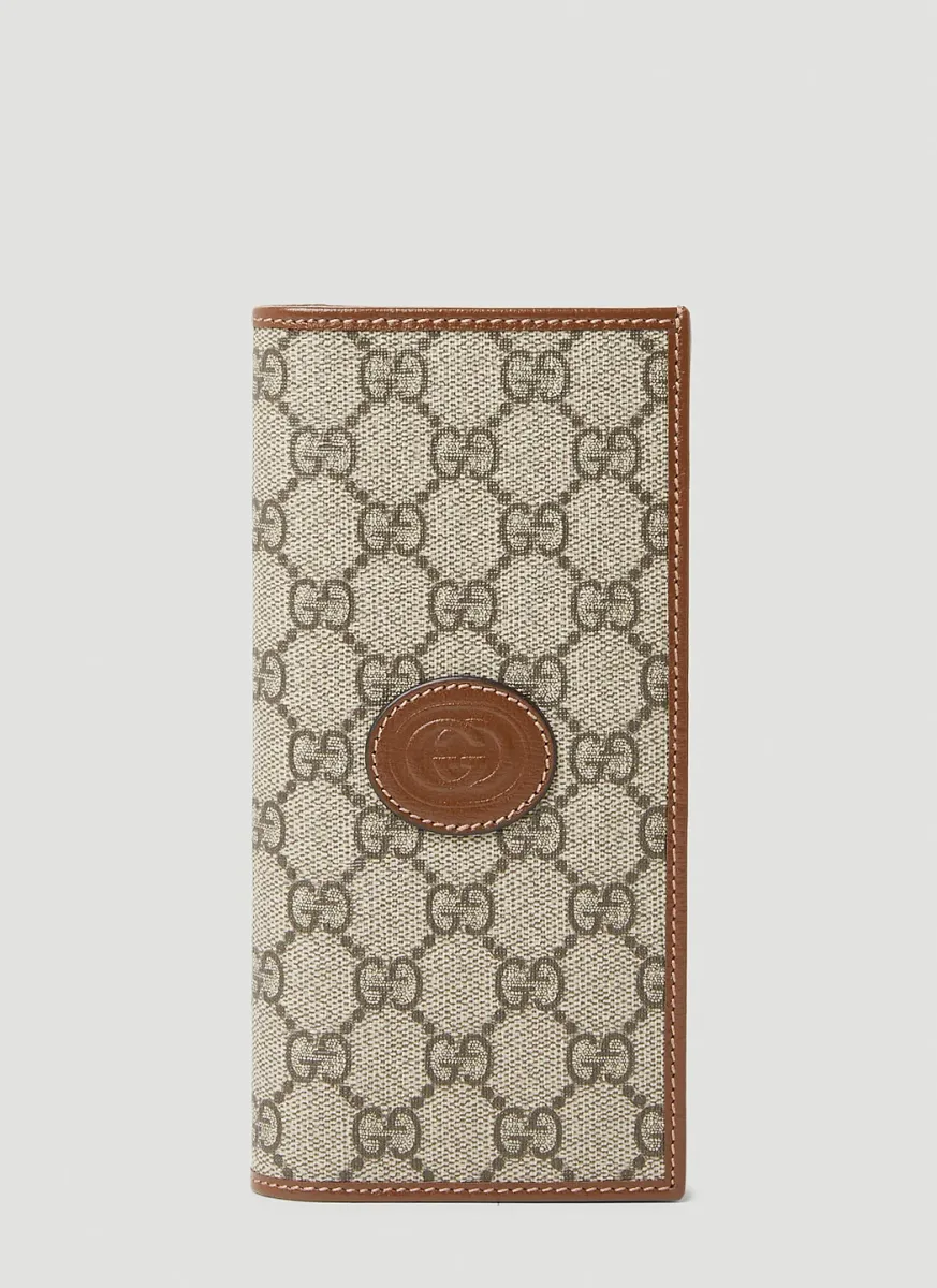 Interlocking G Long Wallet