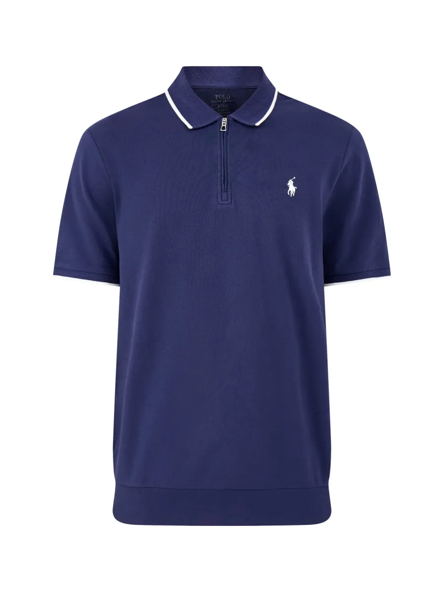 Half Zip Polo Shirt