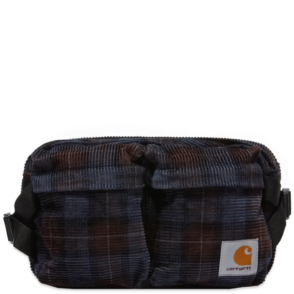 Flint Cord Check Hip Bag