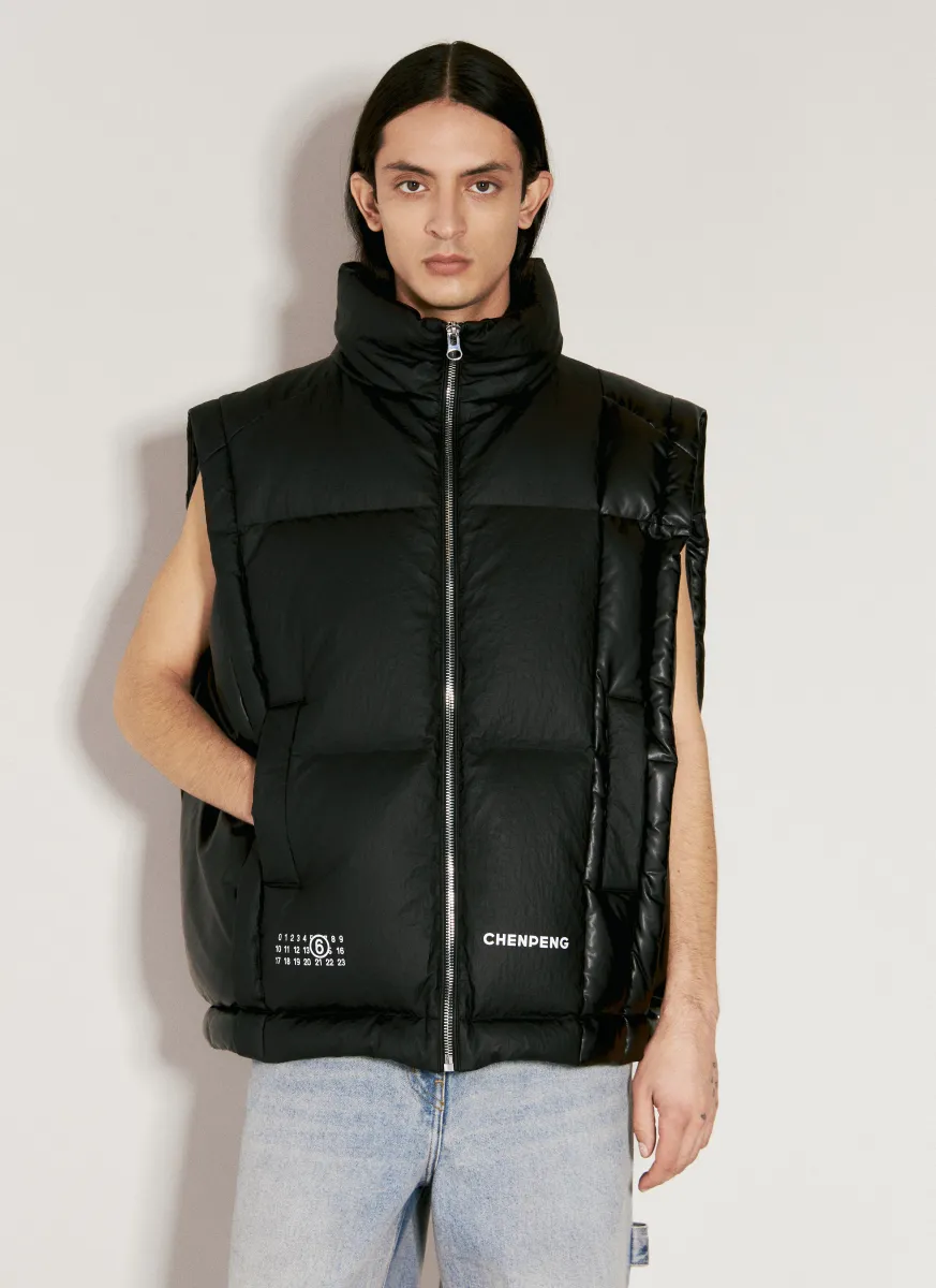 x Chen Peng Puffer Gilet