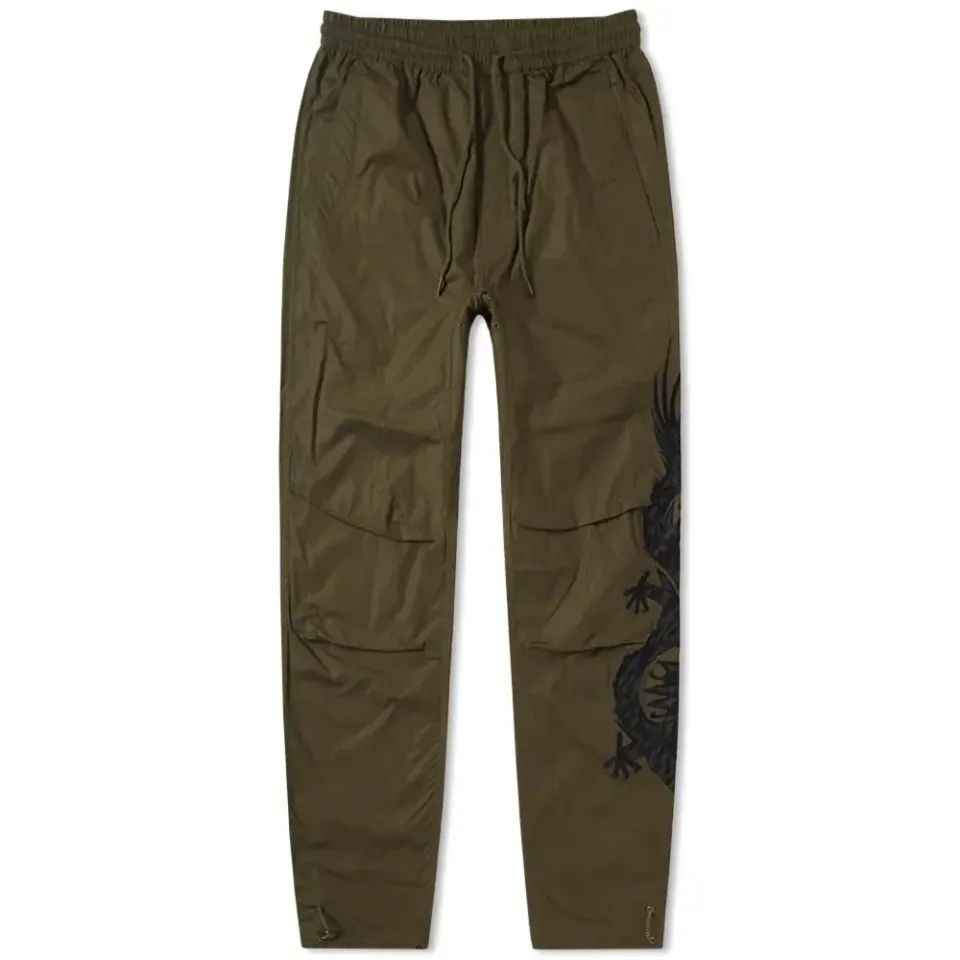 Black Dragon Woven Pant