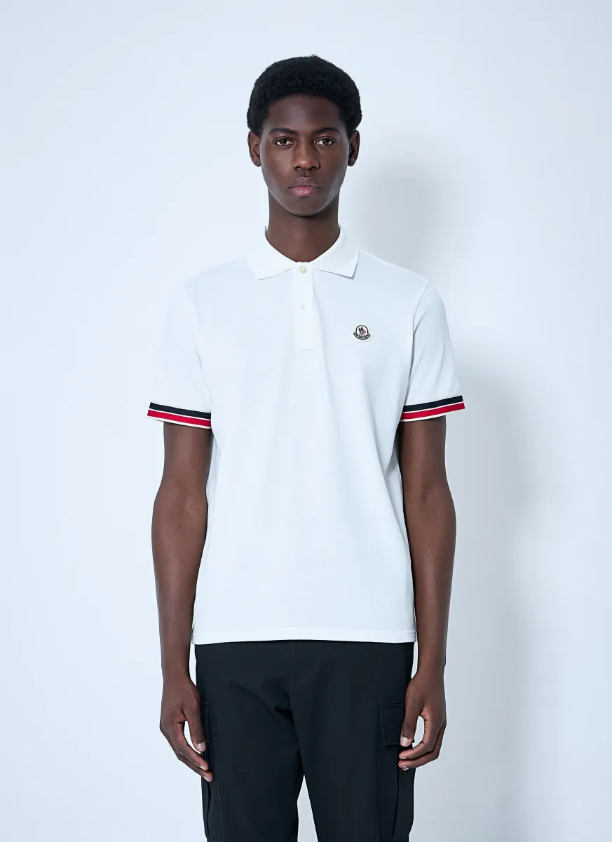 Logo Patch Polo Shirt