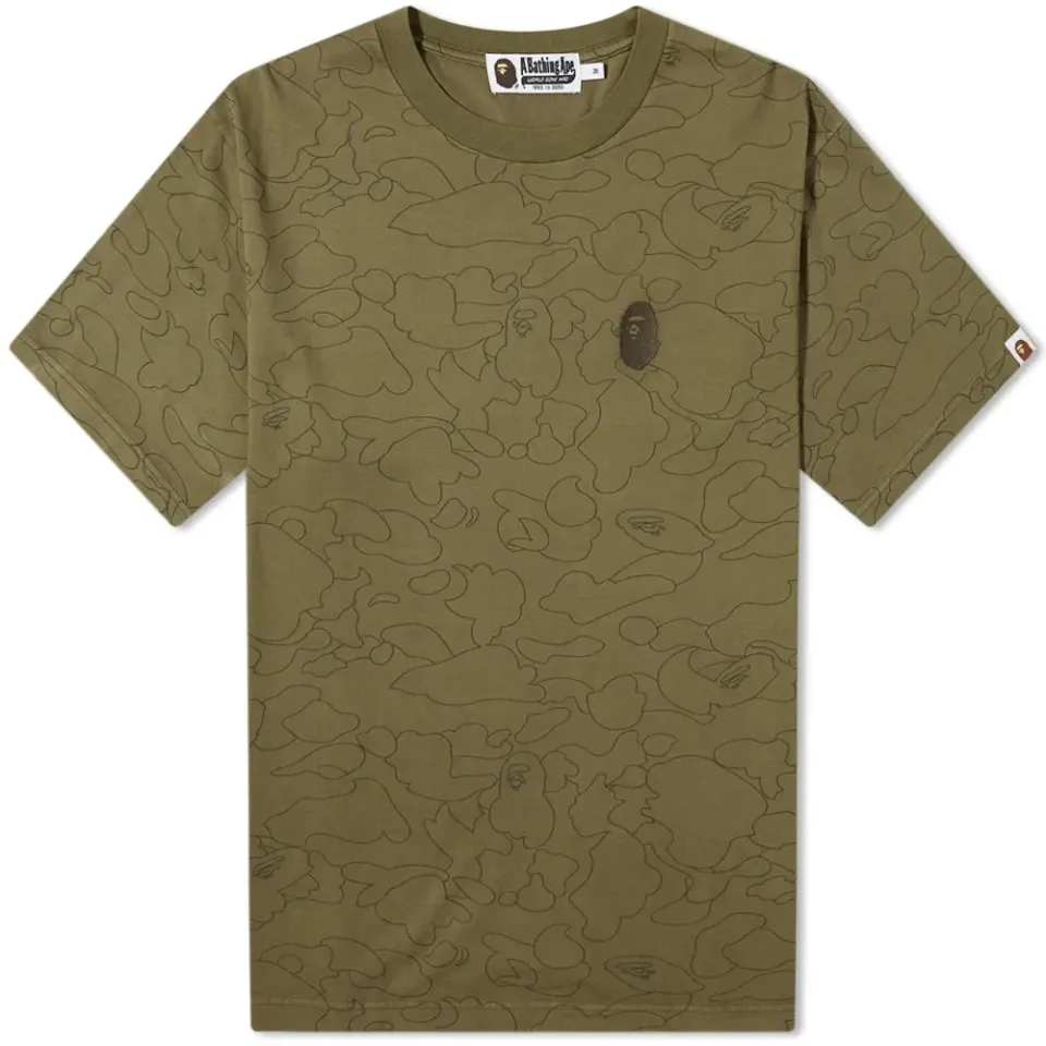 Line 1st Camo Washed Relaxed Fit T-Shirt