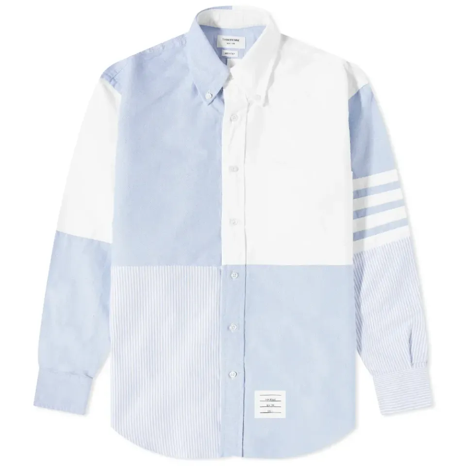 Quarter Split 4 Bar Oxford Shirt