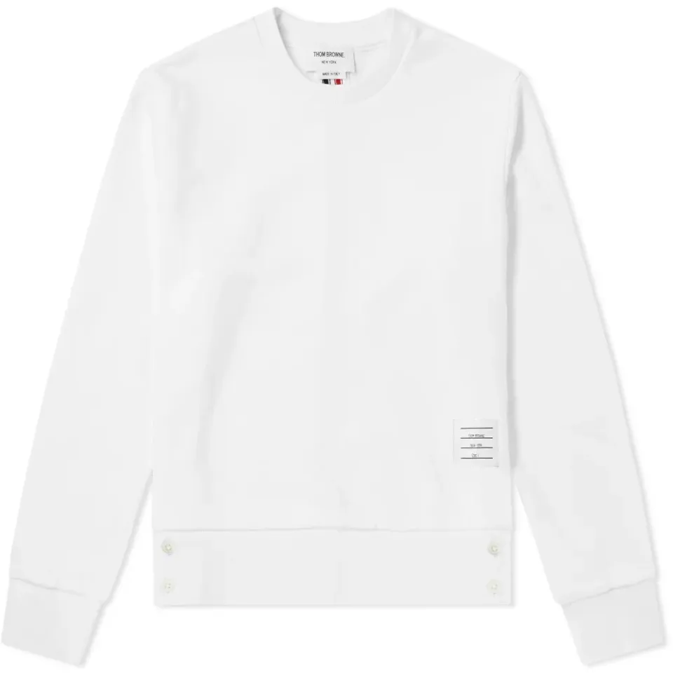 Grosgrain Loopback Crew Sweat