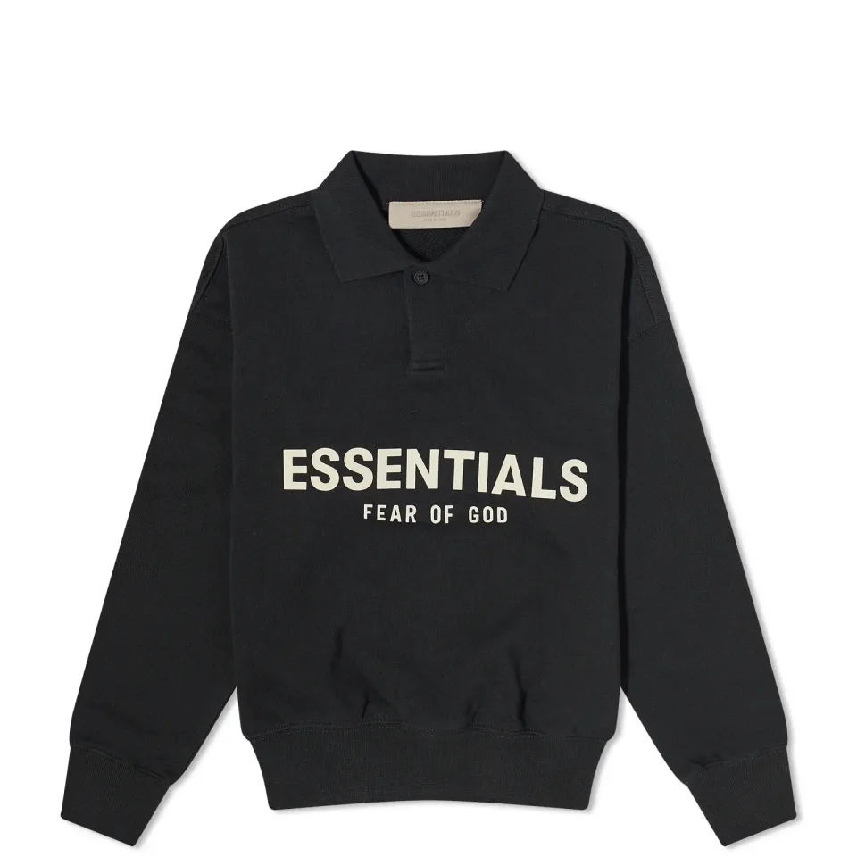 Kids Logo Long Sleeve Polo