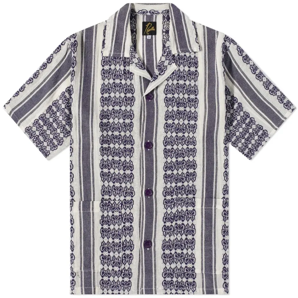 Papillion Stripe Jacquard Vacation Shirt