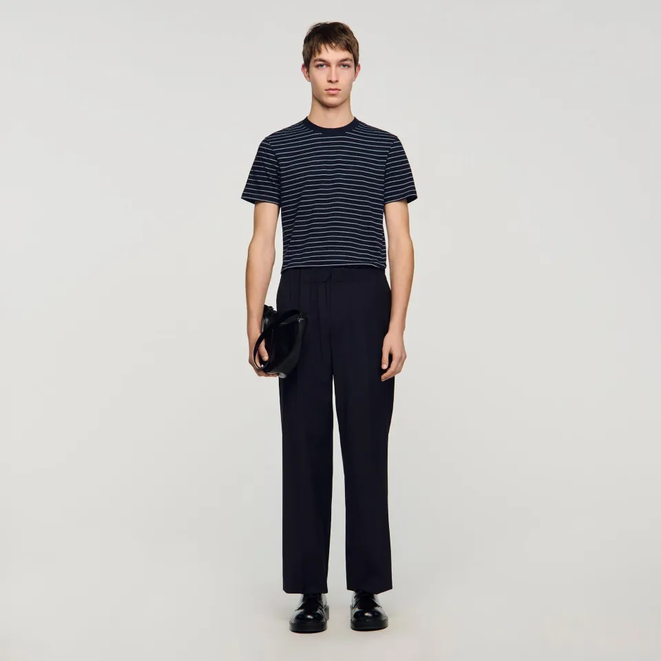 Wide-leg trousers