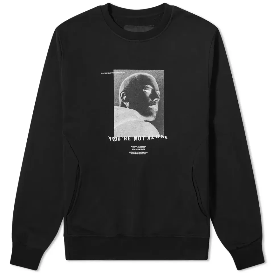 Edgaras Portrait Print Sweat