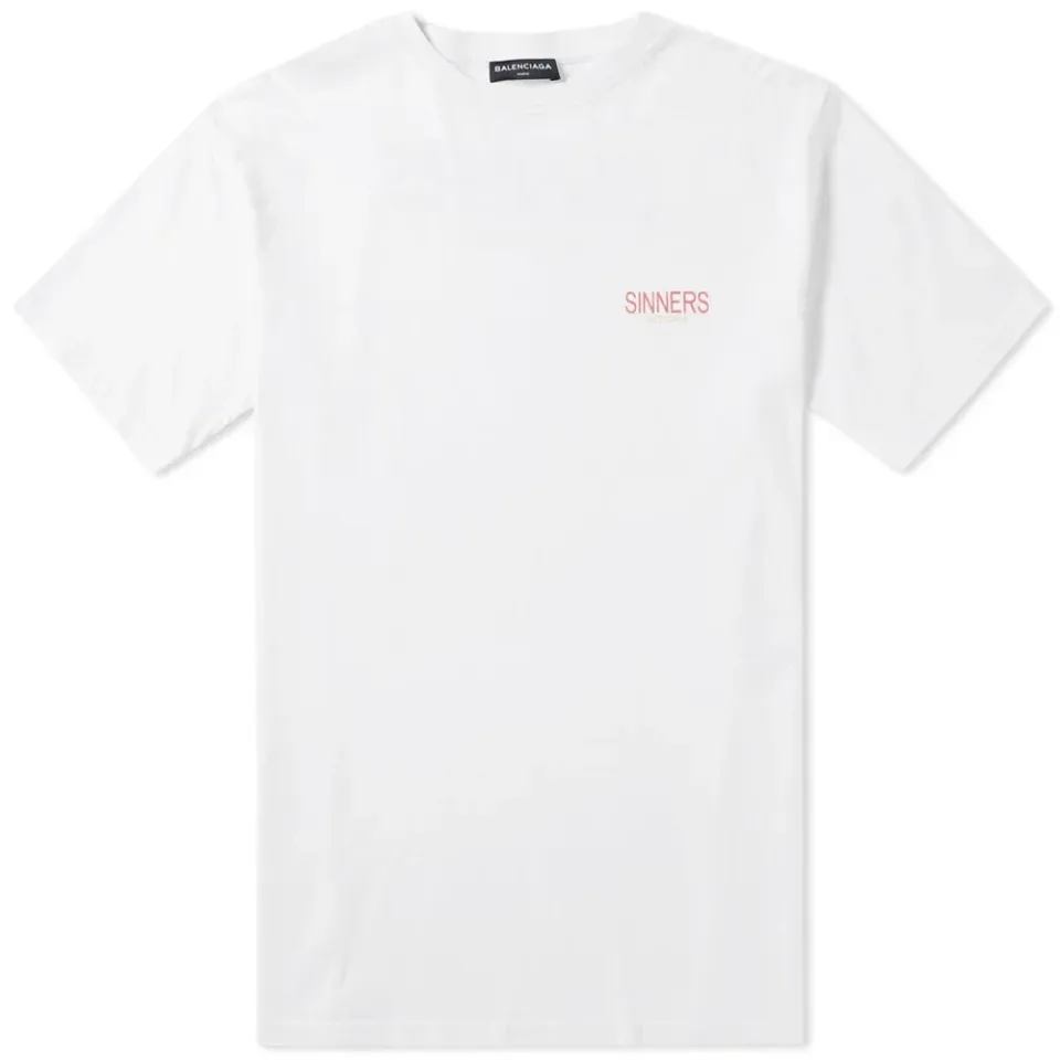 Sinners Print Logo Tee