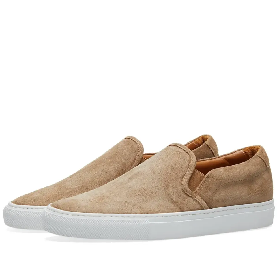 Slip On Waxed Suede