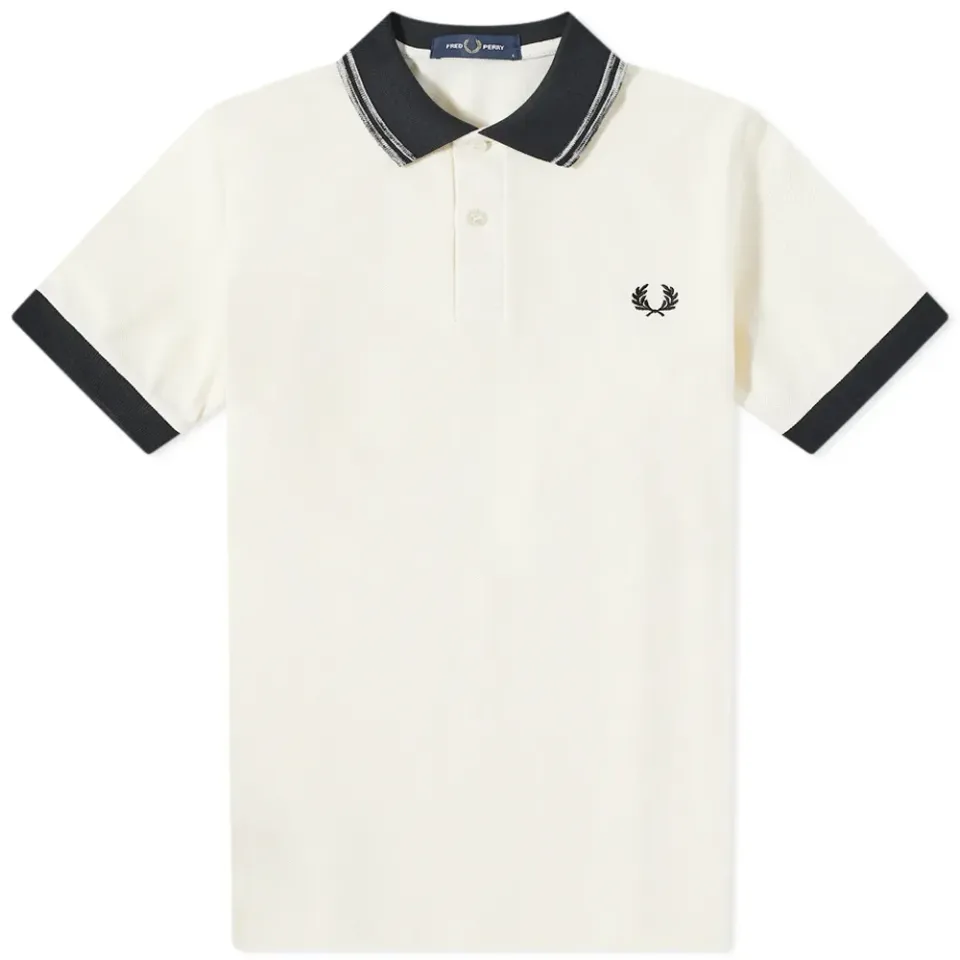Space Dye Tipped Polo