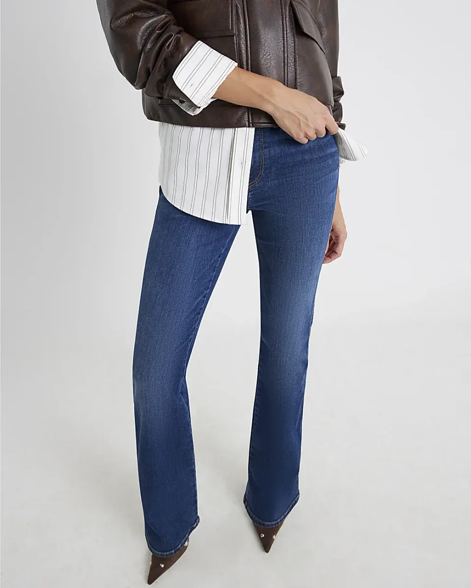 Mid Rise Bootcut Jeans