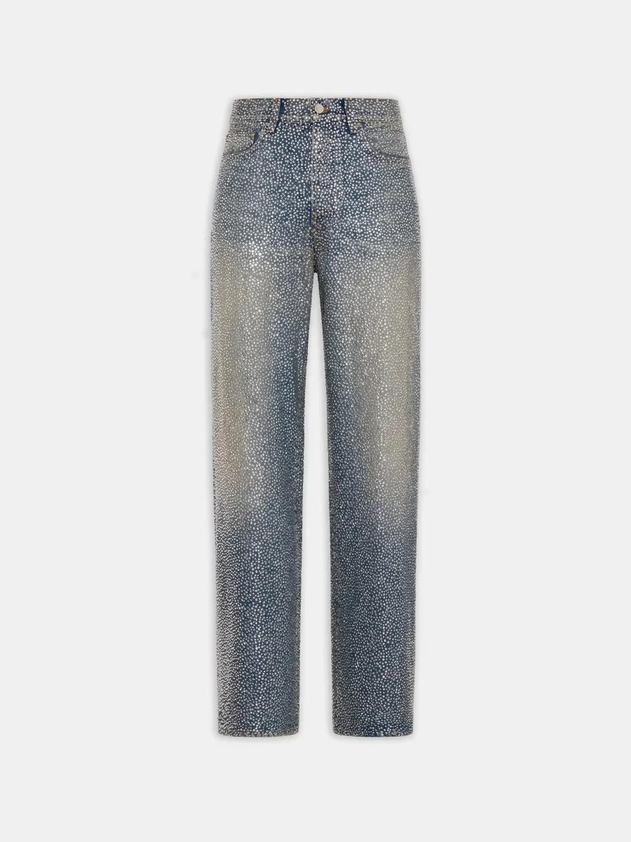CRYSTAL BAGGY JEAN - Driftwood Blue