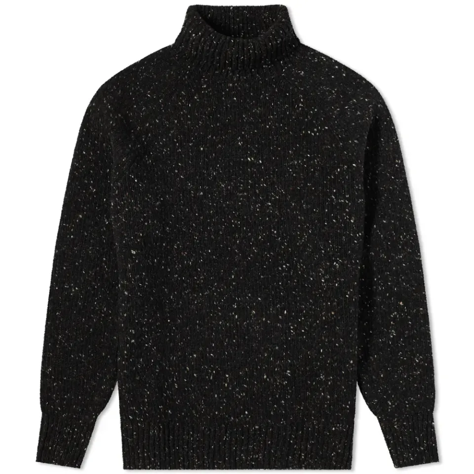 Donegal Roll Neck Knit