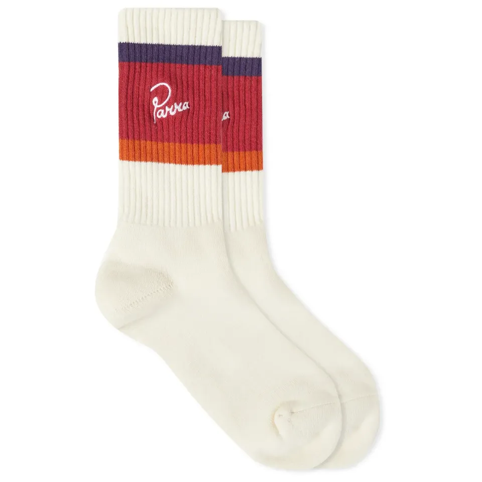 Script Logo Crew Sock