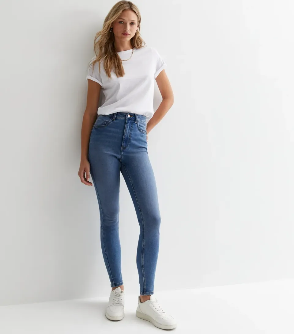 Women's Blue Lift & Shape Jenna Skinny Jeans