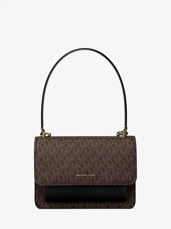 Claire Small Signature Logo Crossbody Bag
