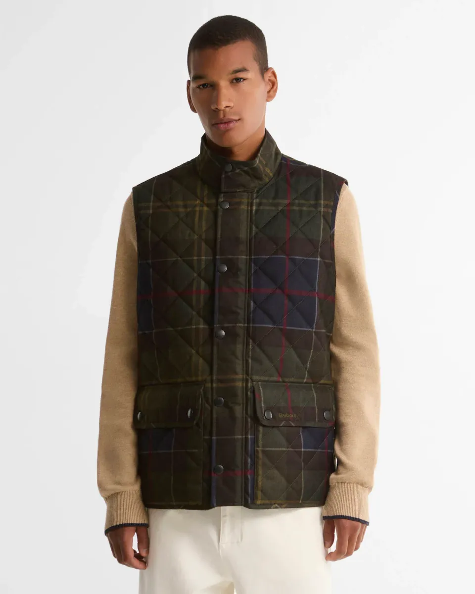 Icons Tartan Lowerdale Quilted Gilet