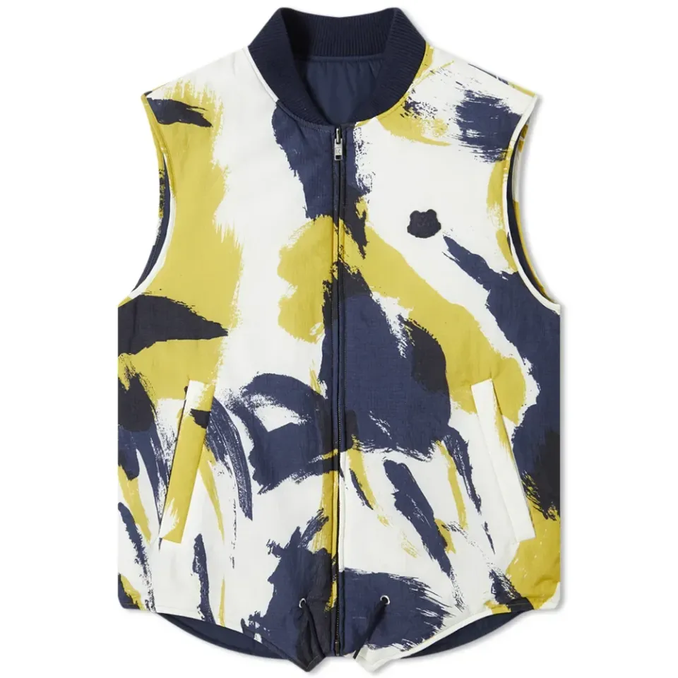 Reversible Quilted Camo Vest