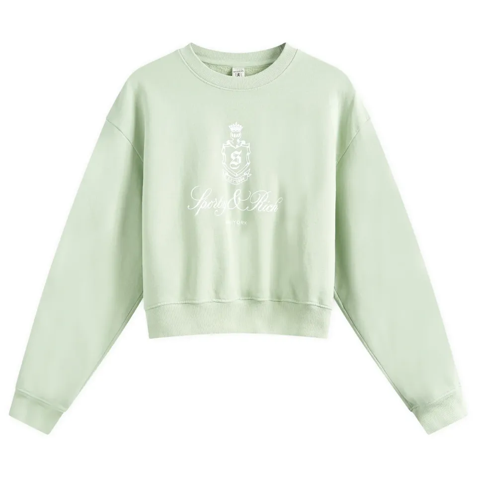 Vendrome Cropped Crew Sweatshirt