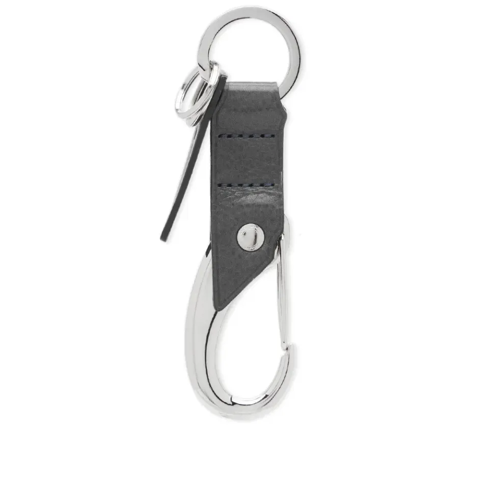 Oil Leather Keyring