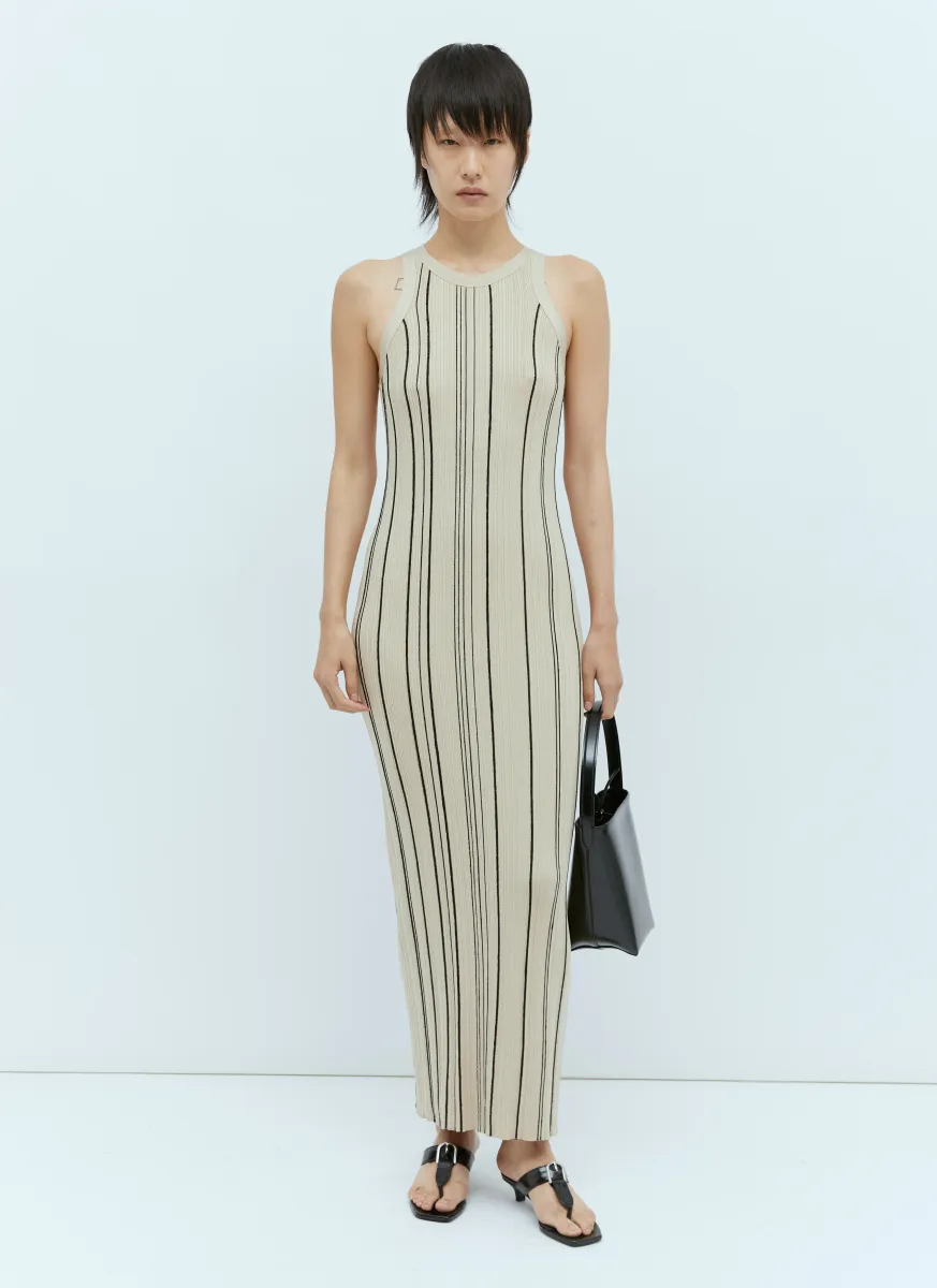 Curved Rib Tank Dress