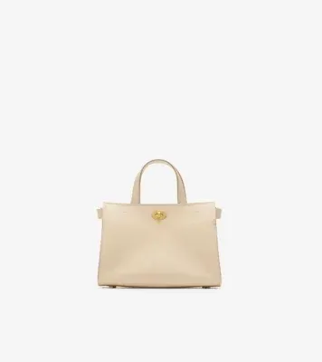 Mini Cotswolds Tote in Soap beige - Women, Leather