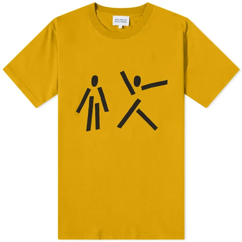 x Geoff McFetridge Dancing Men T-Shirt