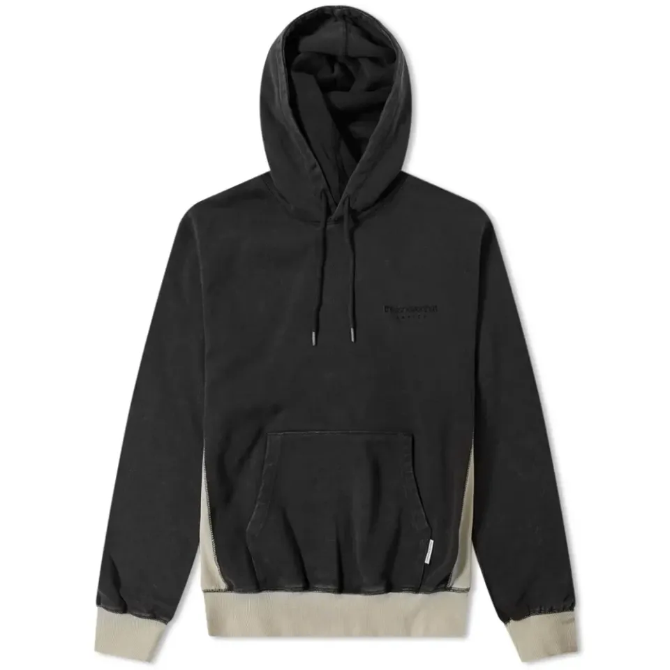 Side Panelled Popover Hoodie