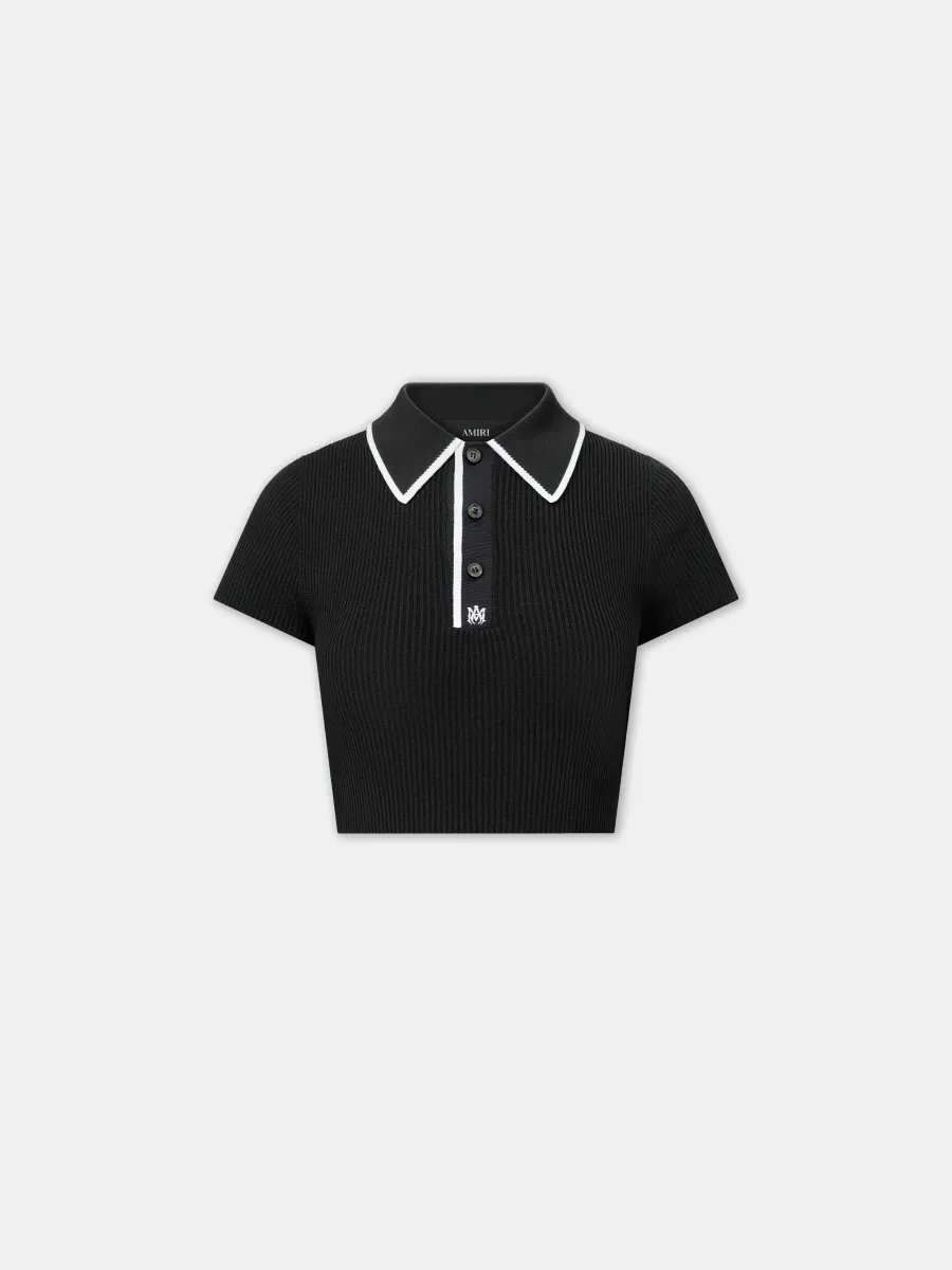 WOMEN - WOMEN'S MA POLO - Black