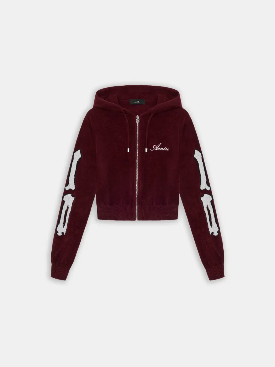 WOMEN - WOMEN'S BONES HOODIE - Aged Port