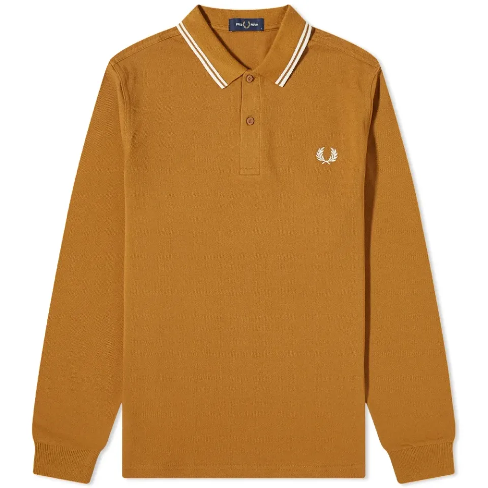 Long Sleeve Twin Tipped Polo