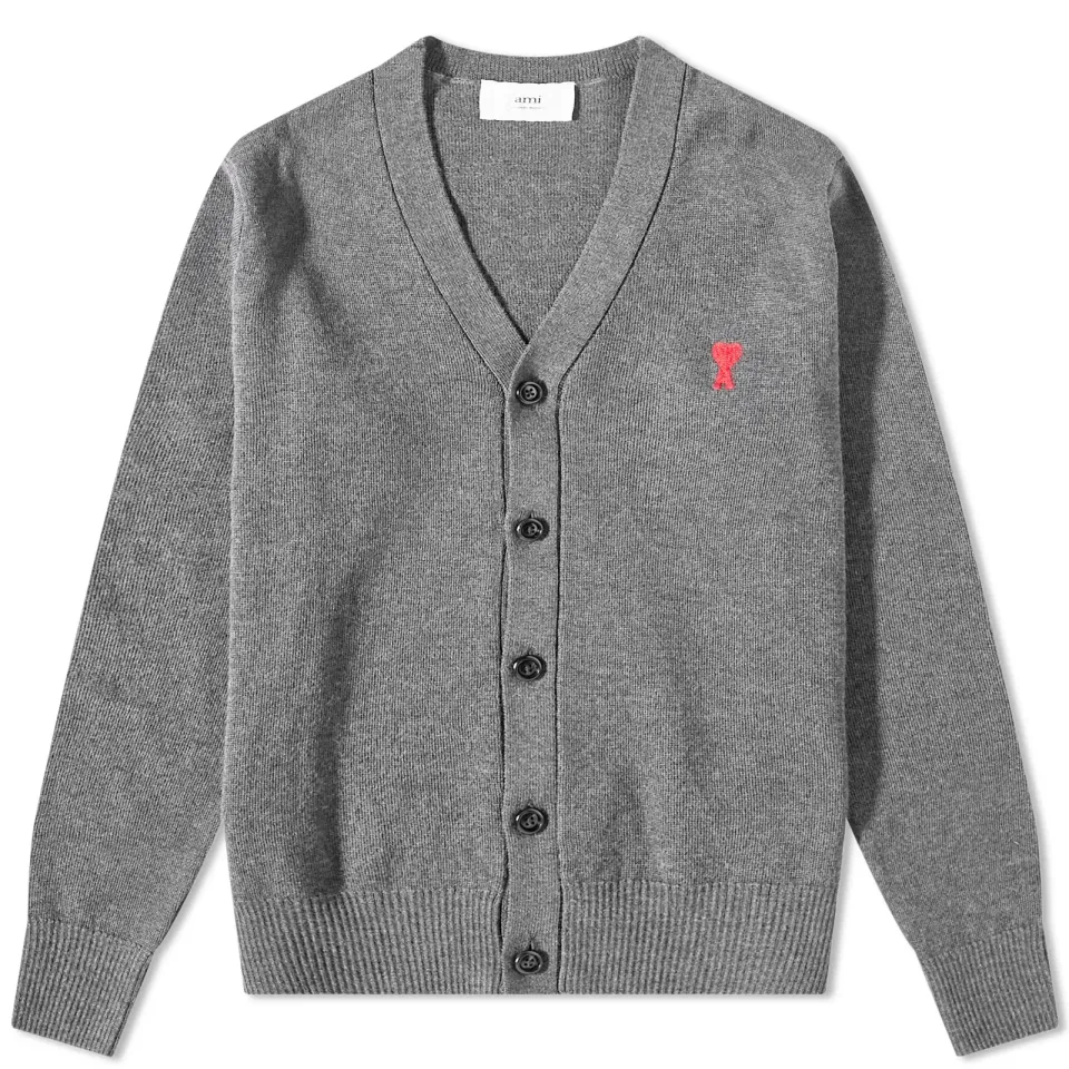 AMI Small A Heart Cardigan