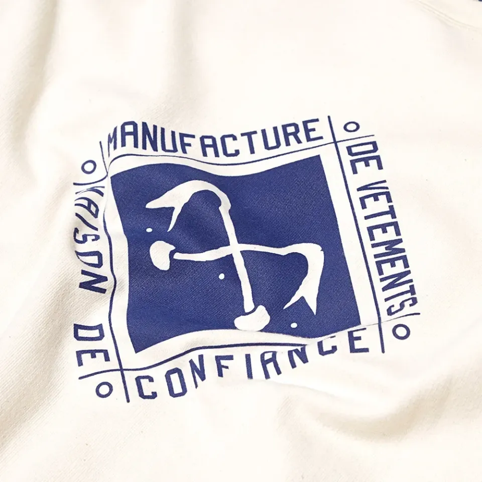 Maison de Confiance Diamond Logo Crew Neck Sweat