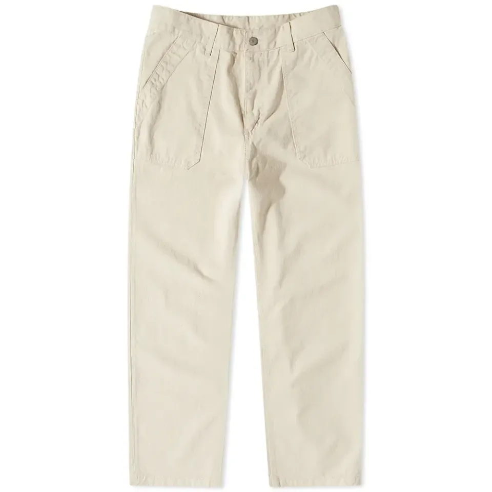 Cotton Fatigue Wide Pant
