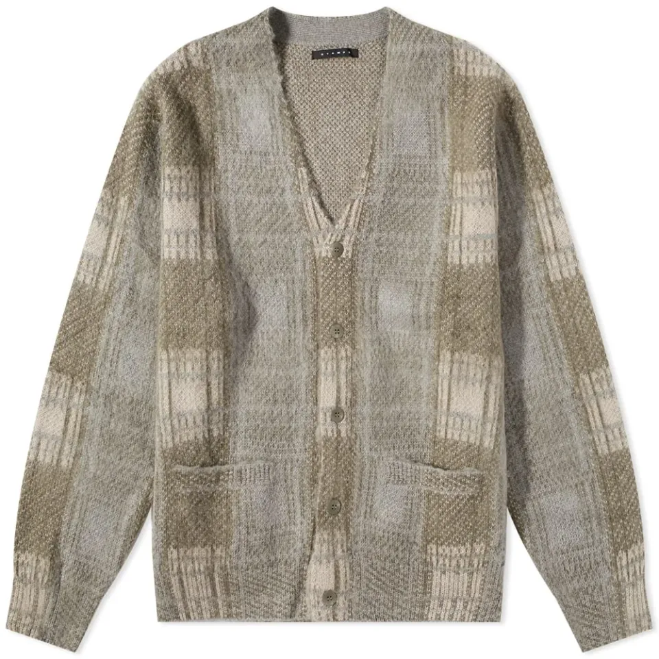 Plaid Cardigan