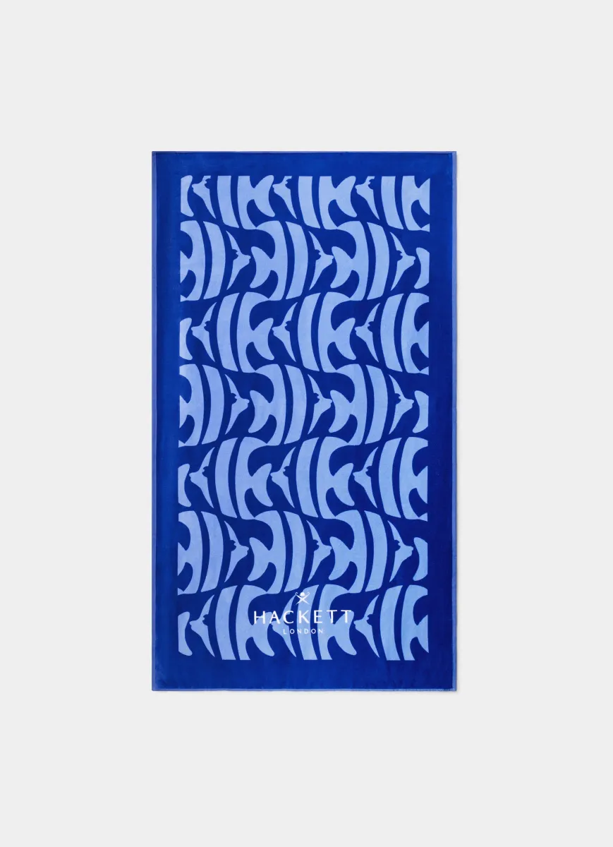 Fish Print Towel