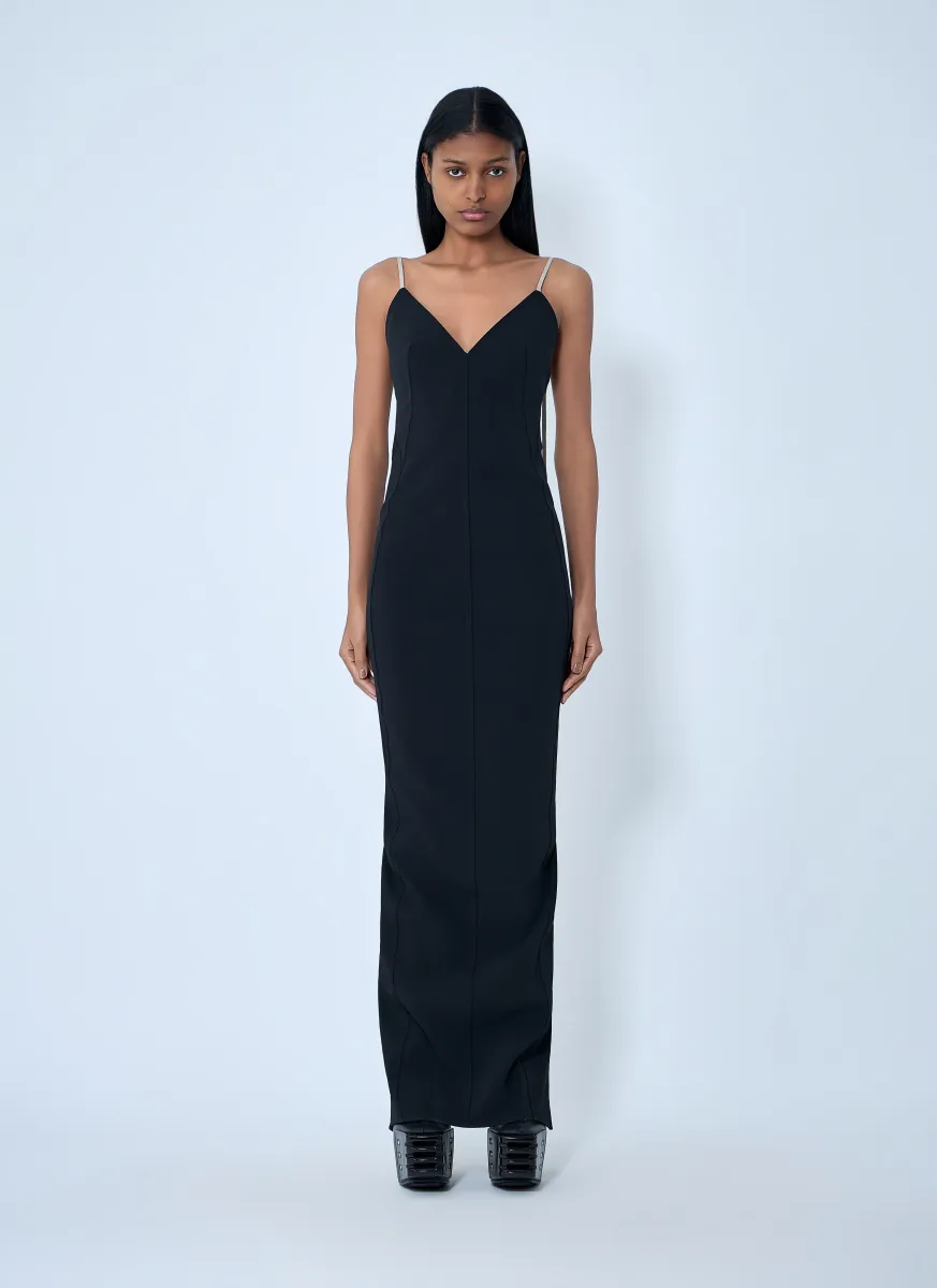 Spaghetti Strap Column Dress
