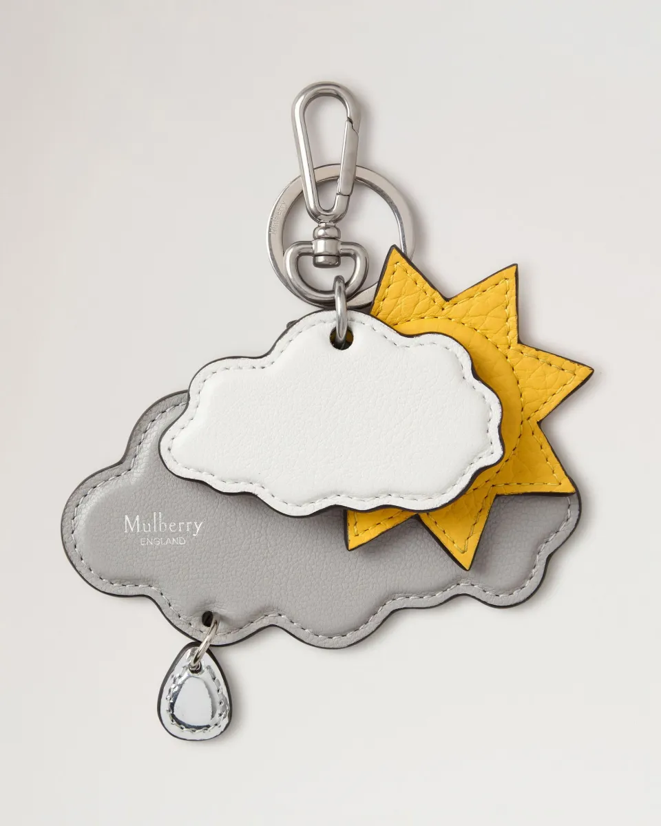 British Park Keyring - Sun & Clouds