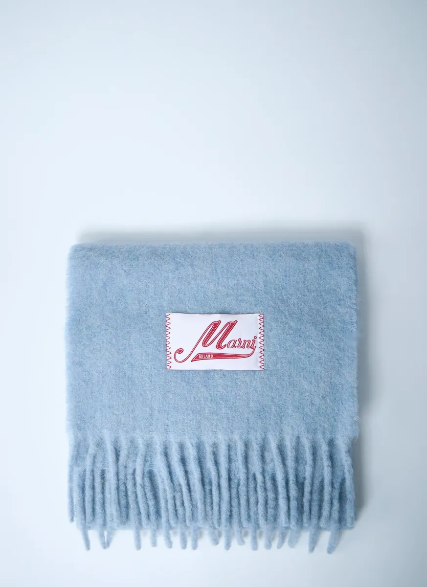 Fringed Wool Scarf