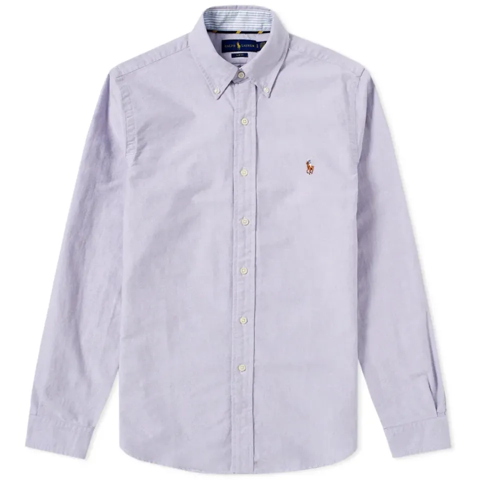 Slim Fit Button Down Oxford Shirt