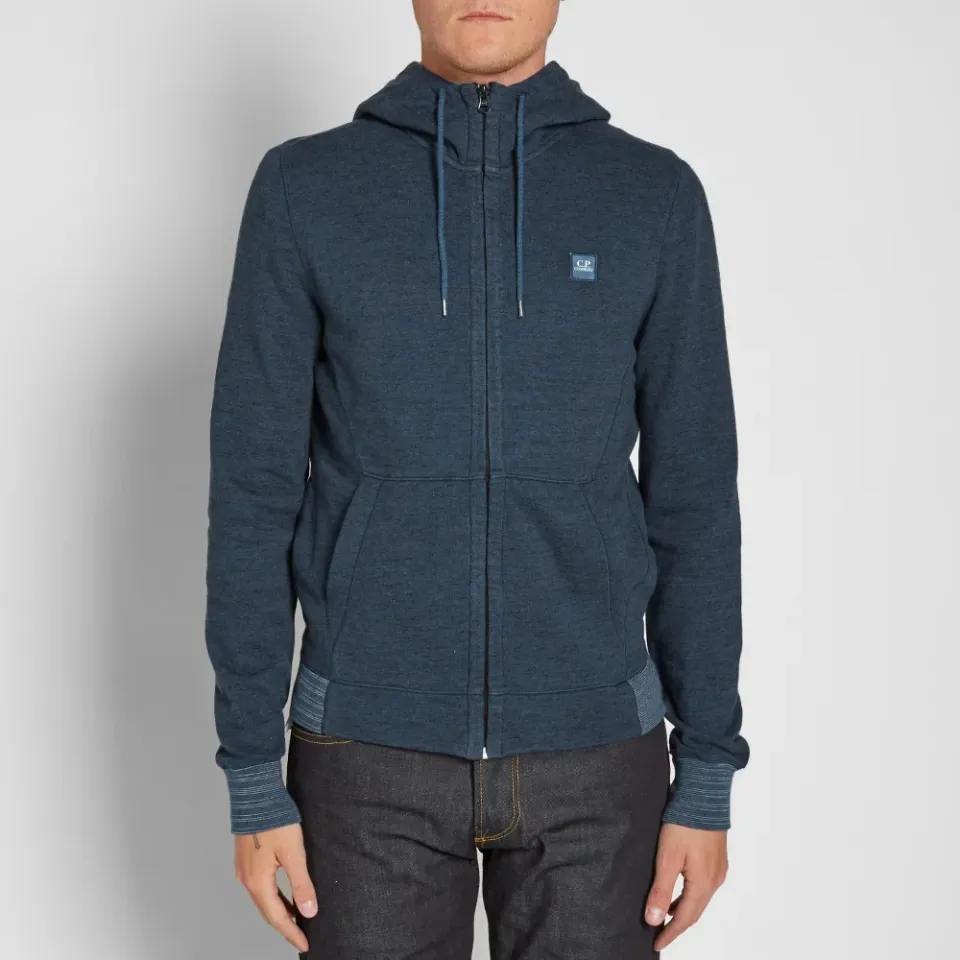 Patch Logo Zip Hoody