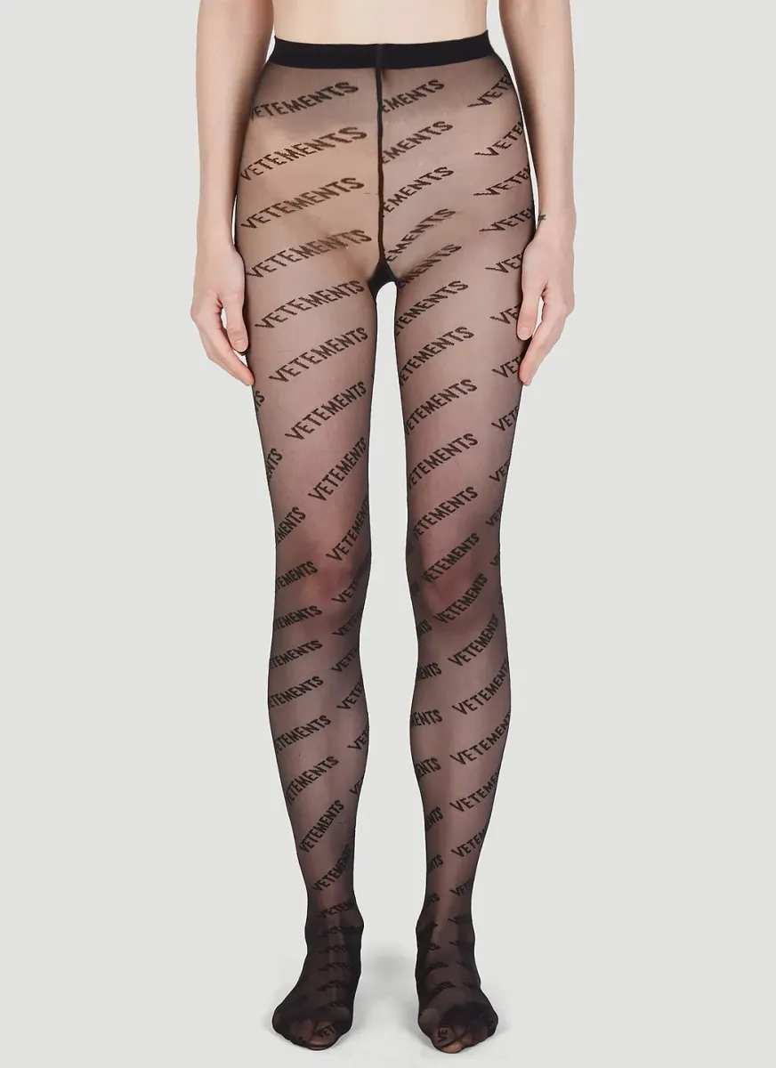 Logo Monogram Tights