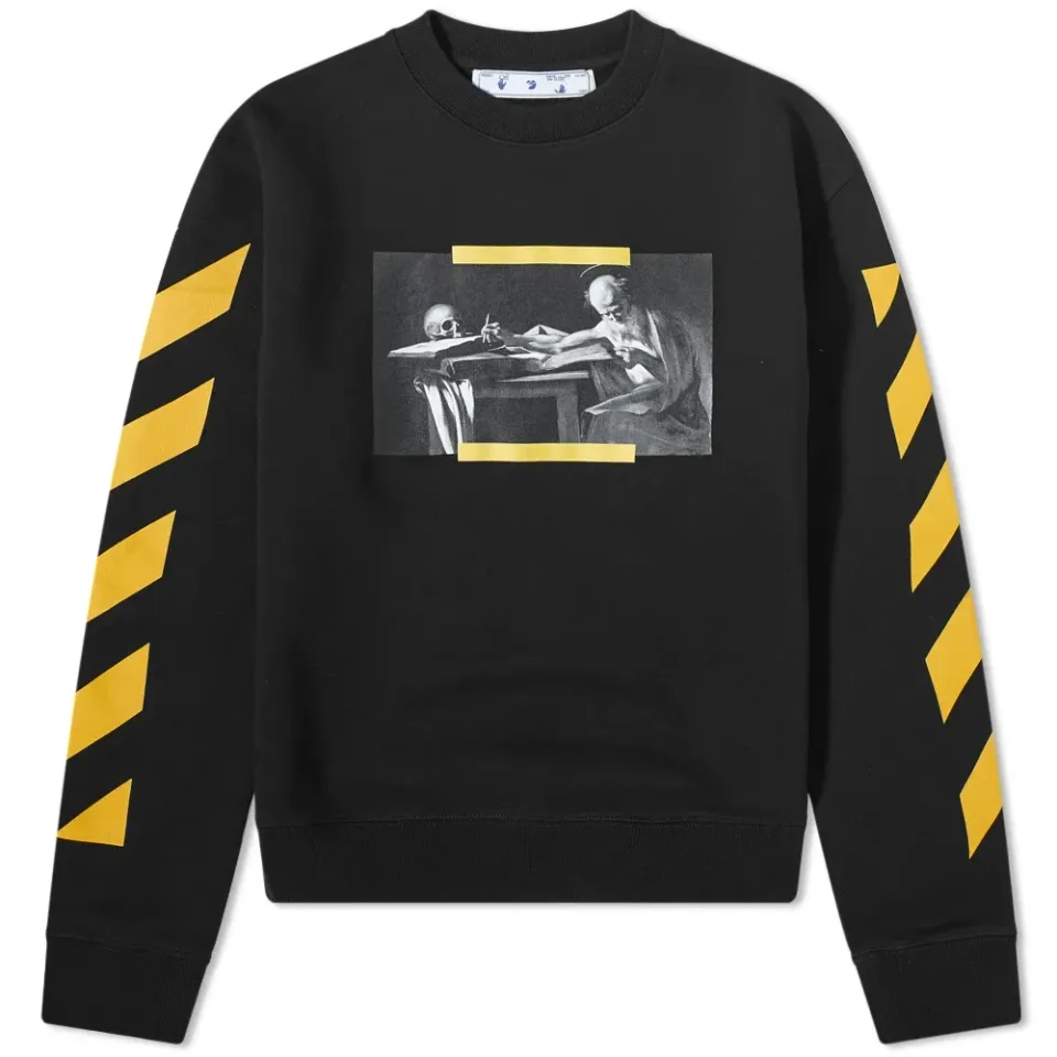 Carav Painting Slim Crew Sweat
