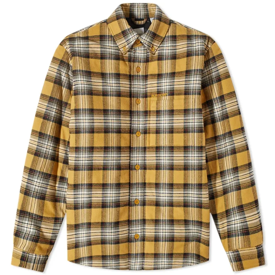 Wadded Check Overshirt