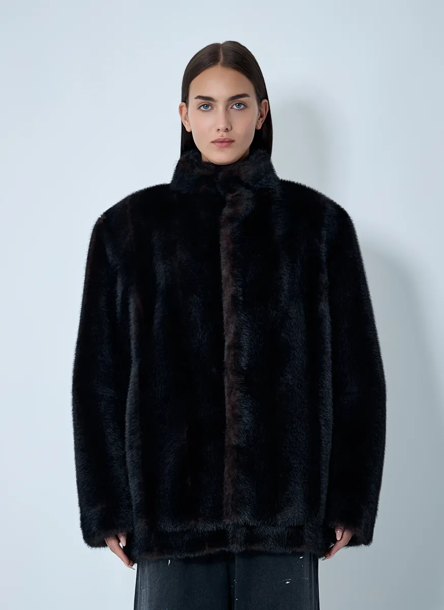 Faux Fur Jacket