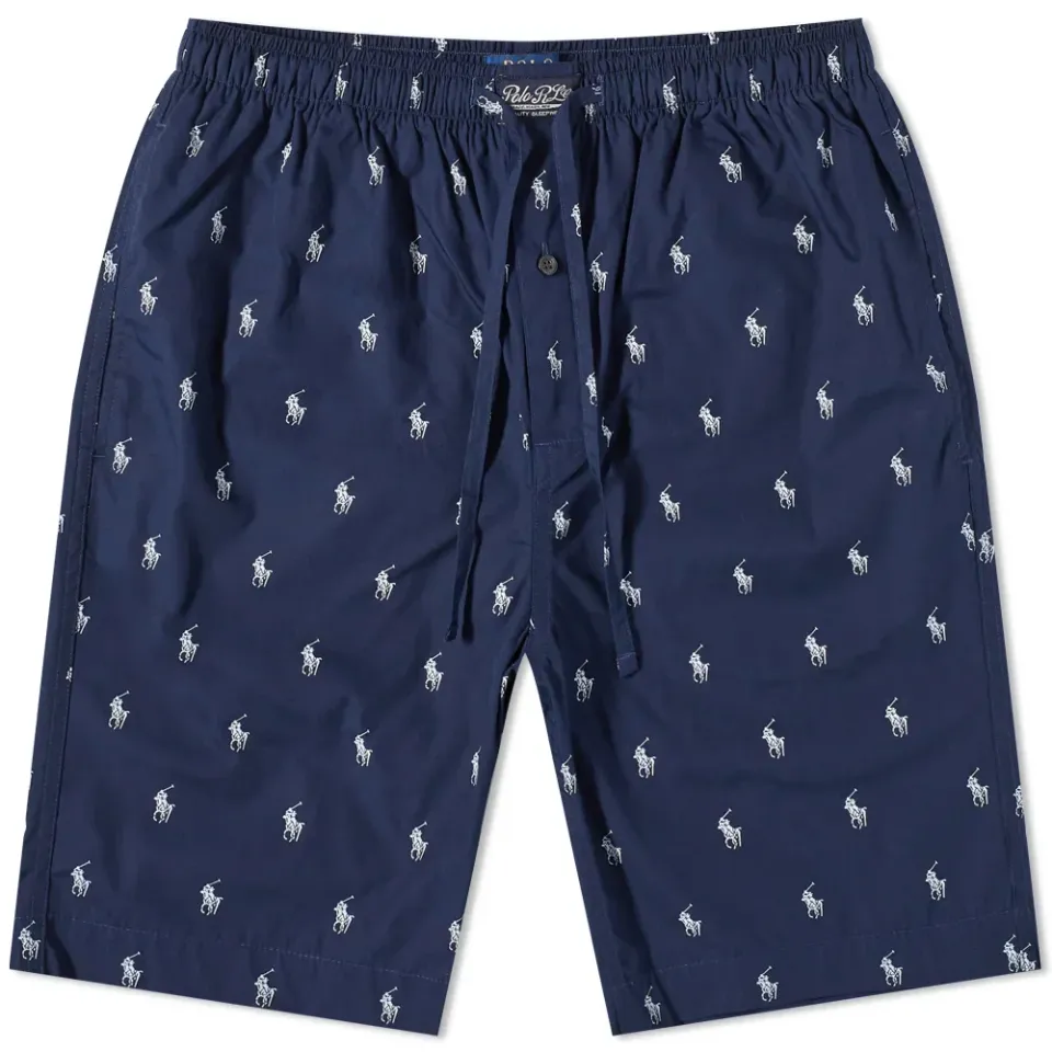 All Over Pony Player Pyjama Short