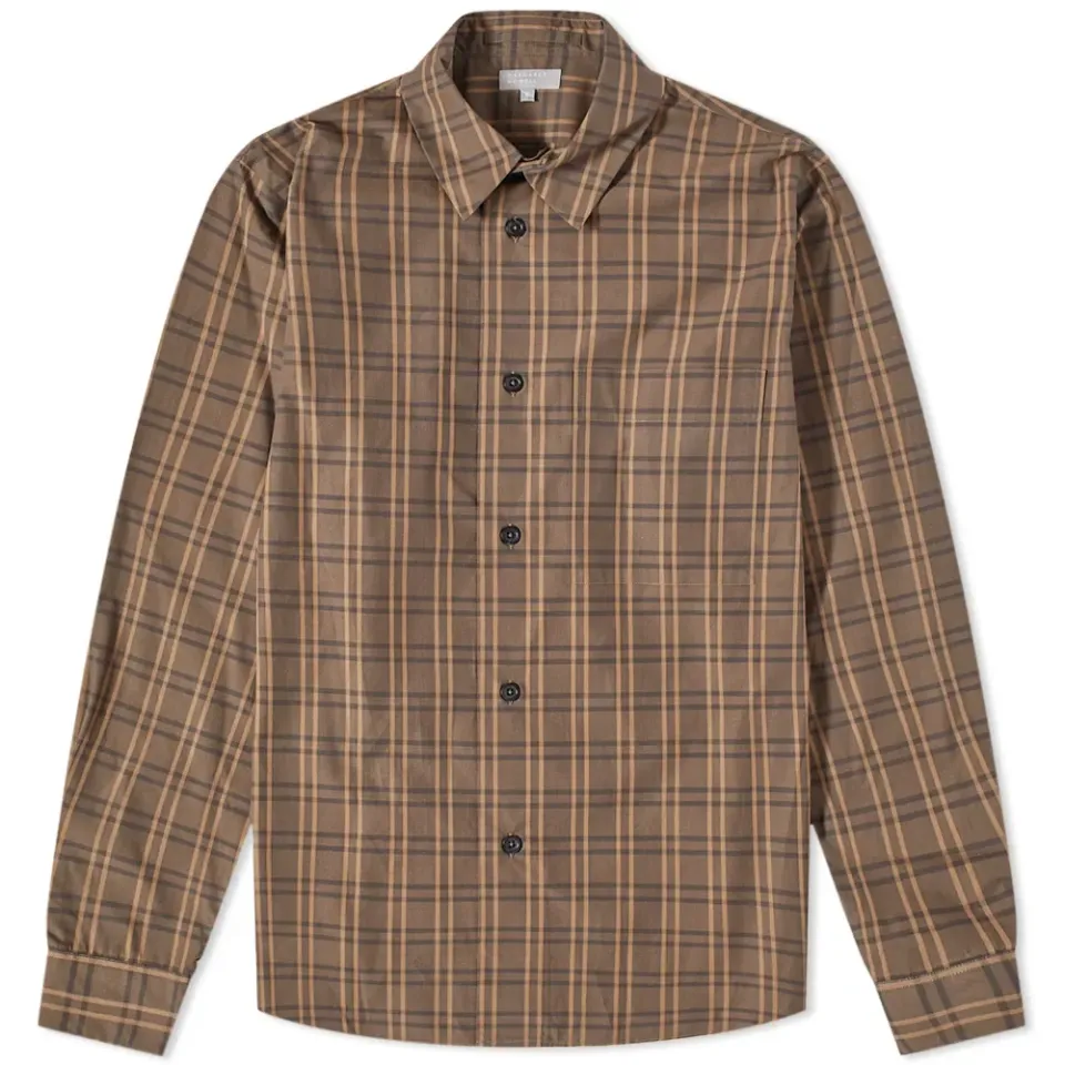 Bold Check Simple Shirt